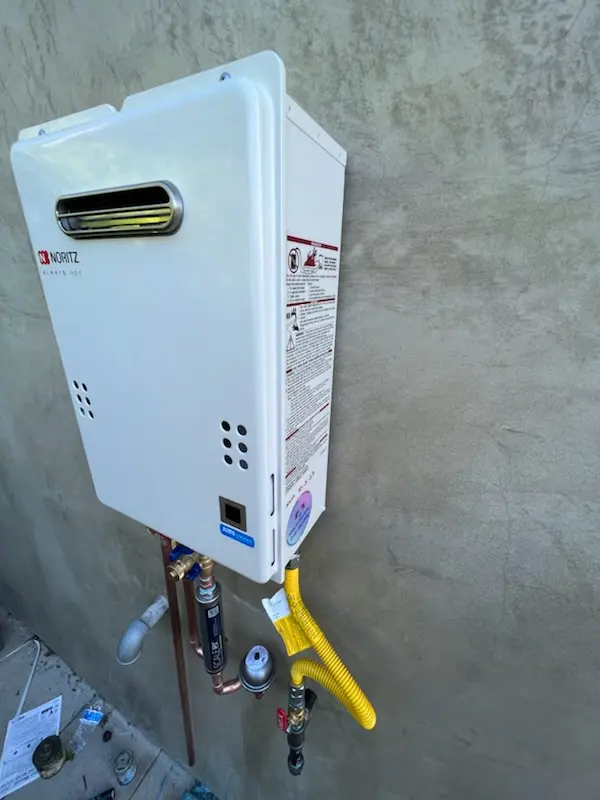 Tankless water heater installation for Mount Washington homes